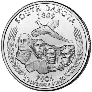 2006 Quarter - D - South Dakota reverse